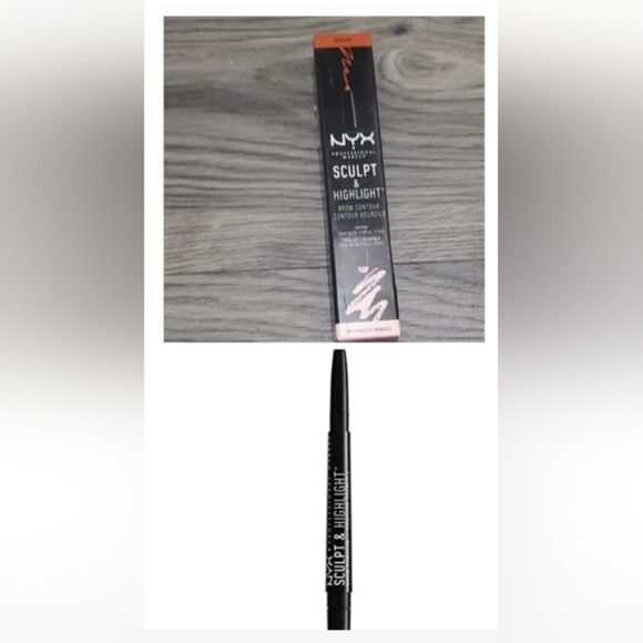 NYX Sculpt and Highlight Brow Contour Eyebrow Pencil Auburn Soft Pink.🌴 - Picture 2 of 4